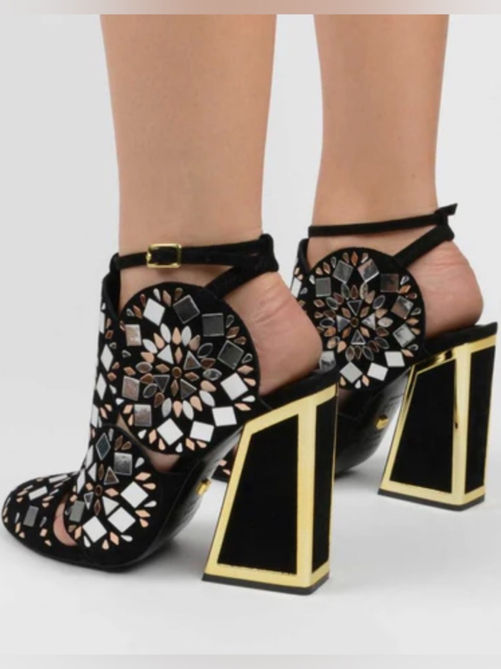 Kat Maconie Frida - Mirrored Suede LIKE NEW!